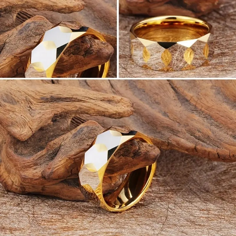 Honeycomb Tungsten Ring 9mm