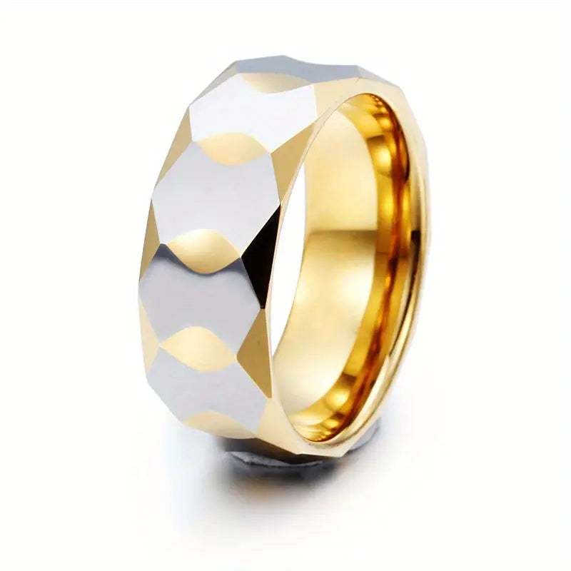Honeycomb Tungsten Ring 9mm